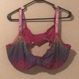 Savage x Fenty “Metallic Stars” Bra Size 44DD